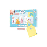 Johnson's Baby Gift Set with Organic Baby T-Shirt (7 Piece)