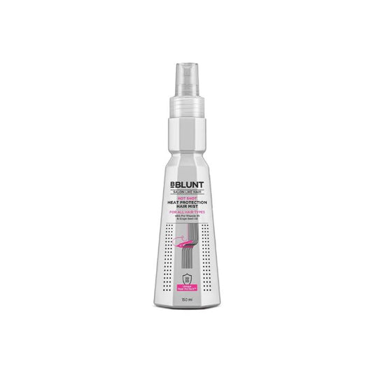 BBLUNT Hot Shot - Heat Protection Hair Mist - 150ml, No Sulphate, No Paraben, No SLS, With Grapeseed Oil & Provitamin B5