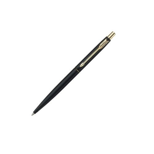 Parker Classic Matte Black GT Ball Pen, Golden color