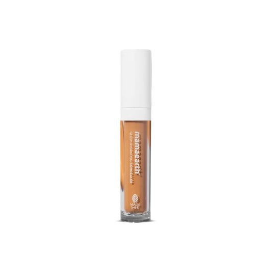 Mamaearth Glow Hydrating Concealer with Vitamin C & Turmeric for 100% Spot Coverage - 03 Nude Glow - 6 ml