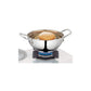 Borosil Stainless Steel Kadhai With Lid, Induction Friendly, Impact Bonded Tri-ply Bottom, 1.8 L