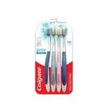 Colgate Gentle Enamel Ultra Soft Bristles Manual Toothbrush for adults, 4 Pcs (Buy2 Get 2), Soft Bristles for Enamel Care,Multicolor