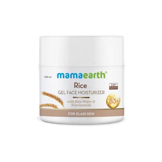 Mamaearth Rice Gel Face Moisturizer With Rice Water & Niacinamide for Glass Skin - 100 ml