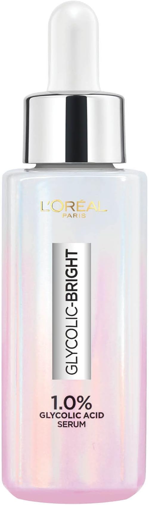 L'Oreal Paris Glycolic Bright & Anti Dark Spot Face Serum, Instant Glow 30ml