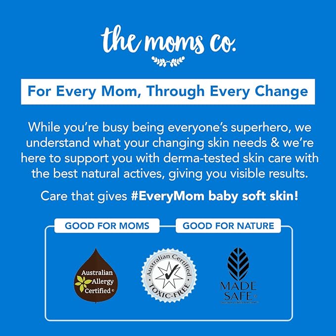 The Moms Co. Natural Vita Rich Under Eye Cream with Roller to Reduce Dark Circles, Puffiness and Fine Lines with Chia Seed Oil, Coffee Oil, Vitamins E and B3 (15 g/0.5 oz)